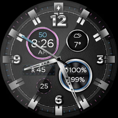 Leather ShockR HD Watch Face android App screenshot 4